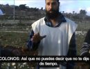 Colono israelí le dice a la cara a un palestino que es su esclavo