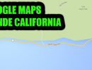 Google Maps hunde California...¿por error?