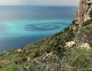 Misteriosa espiral marina en el mar de Ibiza, entre Atlantis y Es Vedrà.