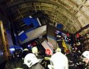 Numerosos muertos y heridos en el descarrilamiento de un tren en Moscu