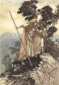 Brunhilda, hija de Wotan